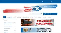 Desktop Screenshot of ekonair.pl